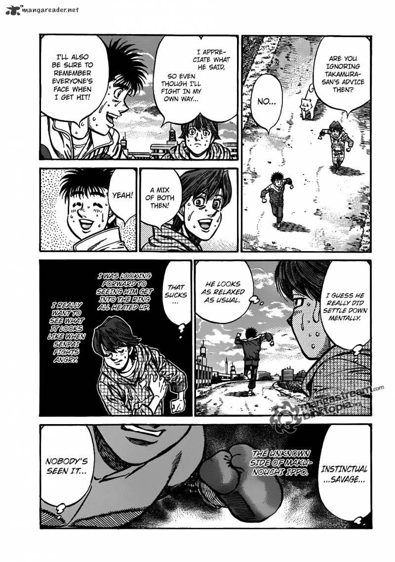 Hajime no Ippo: Fighting Spirit, Chapter 925 image 08